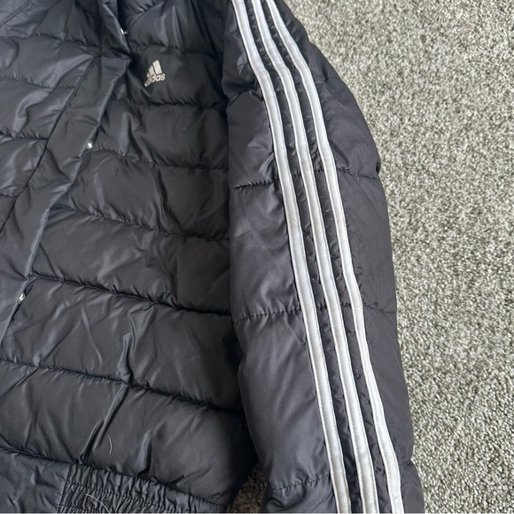 Adidas Puffer Jacket | Padded | Full Zip | Unisex | See Measurements - Picture 5 of 12